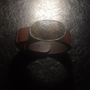 Leather belt